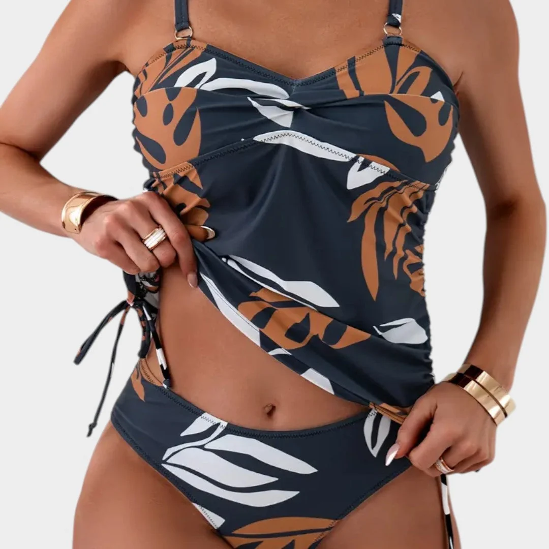Carmen | printed tropical leaf bikini - Image 4