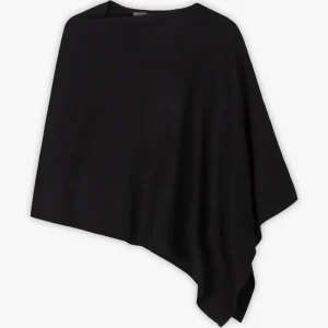 Kashmirponcho, Black