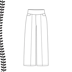 Kaava - kanttihousut