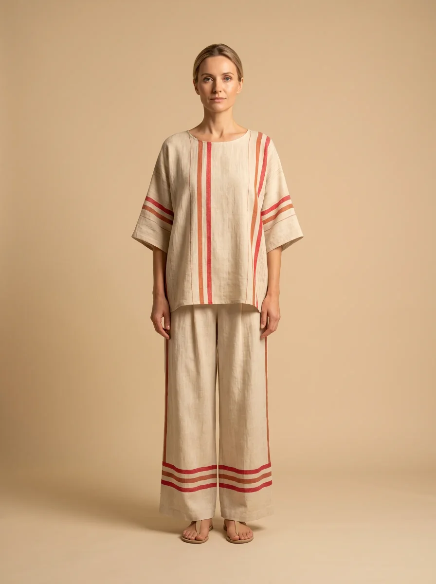 Beatriz | Välimeren raidallinen setti - Image 3