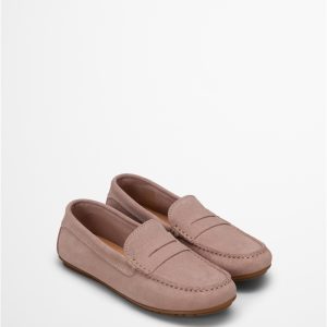 Mokkaloaferit; puuteri roosa (chalky peach)